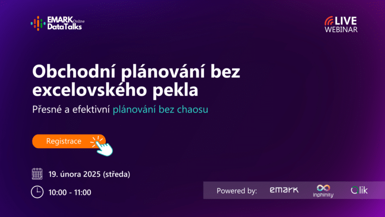 ON-DEMAND WEBINÁŘ - Obchodní plánování bez excelovského pekla