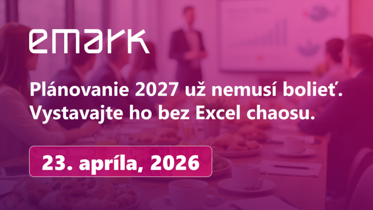 Better Data Breakfast: Plánovanie 2027 už nemusí bolieť. Vystavajte ho bez Excel chaosu.